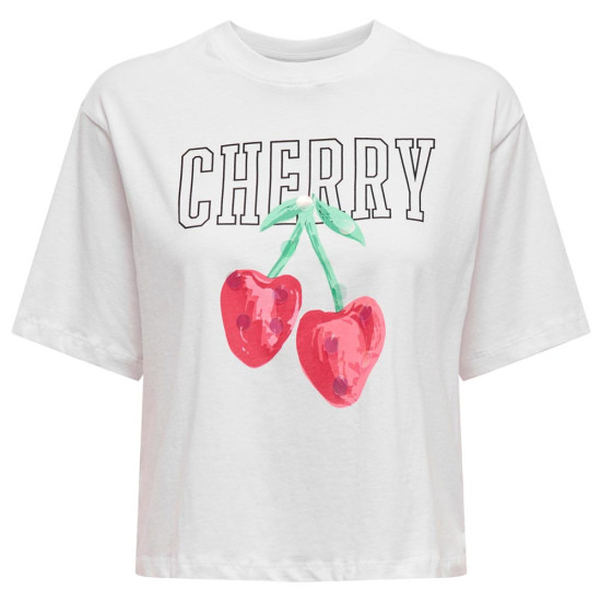 Only Γυναικεία κοντομάνικη μπλούζα crop